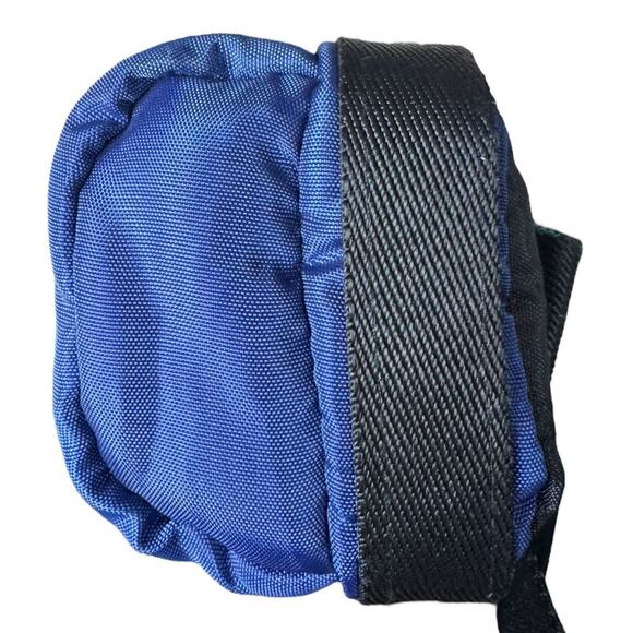 VTG Samsonite World Sport Mini Crossbody Bag 90s Teal Purple Nylon Travel Pouch - Picture 6 of 12